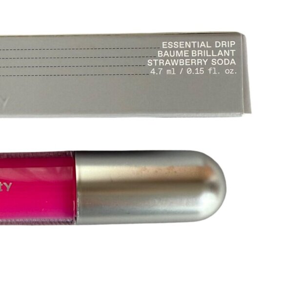 R.E.M. Beauty Essential Drip Lip Balm Full Size 0.15oz Strawberry Soda Hydrating - Picture 8 of 8